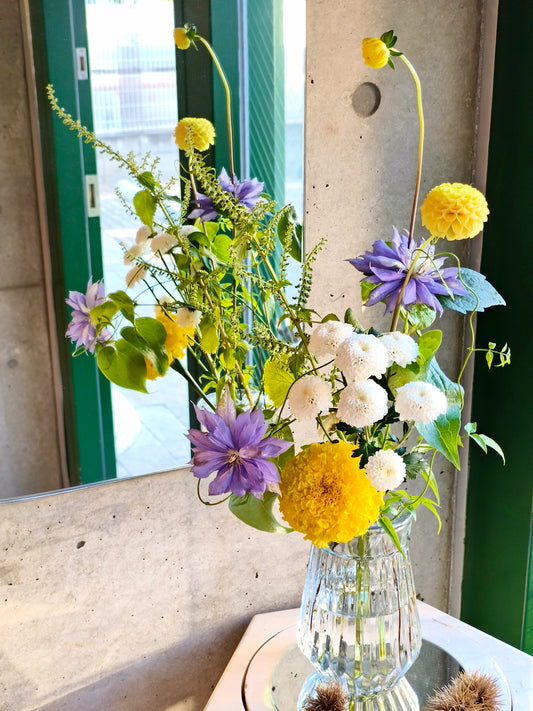 【10月】秋の花育教室