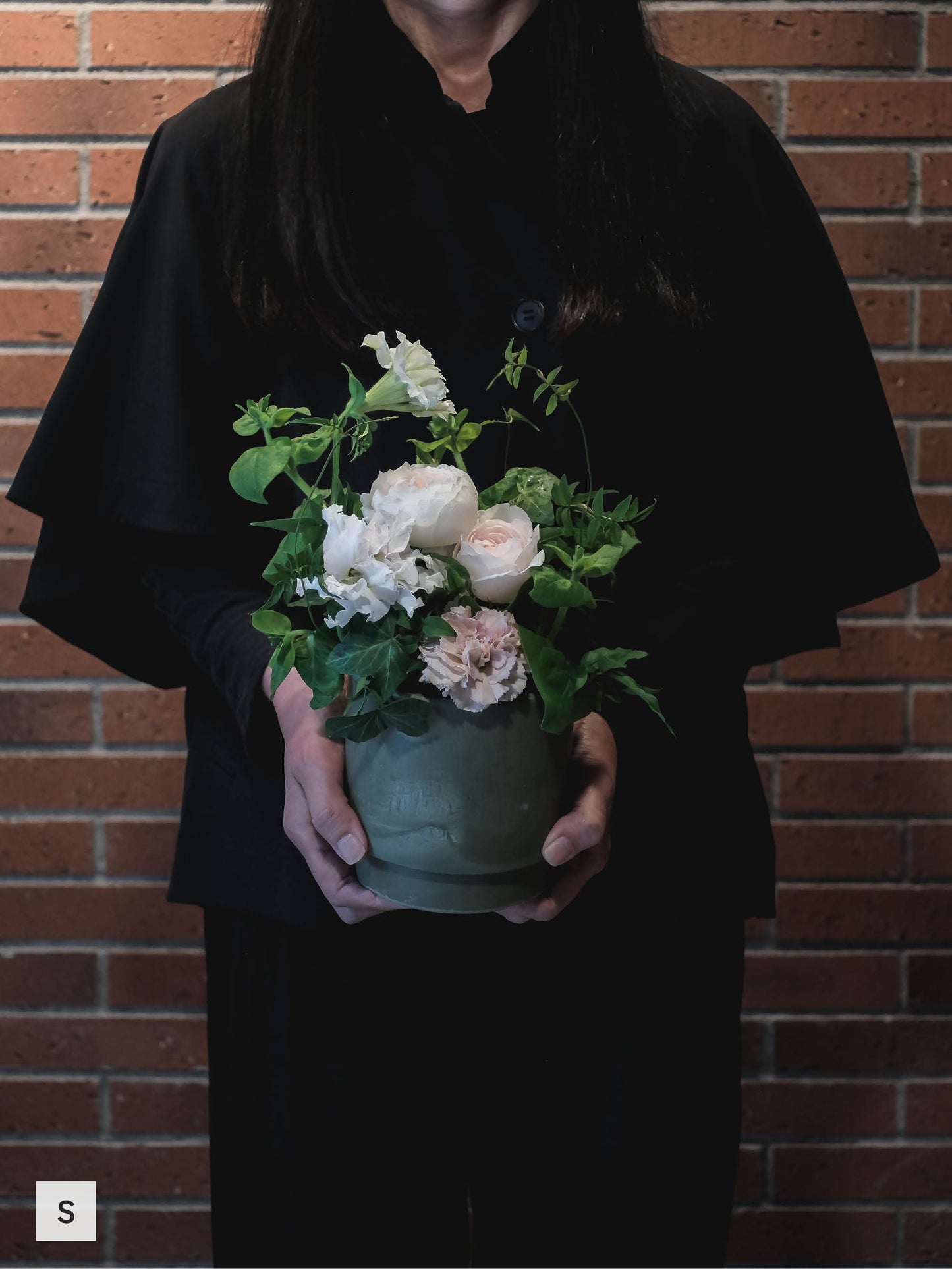 SAISON style アレンジメント calm（白グリーン系）