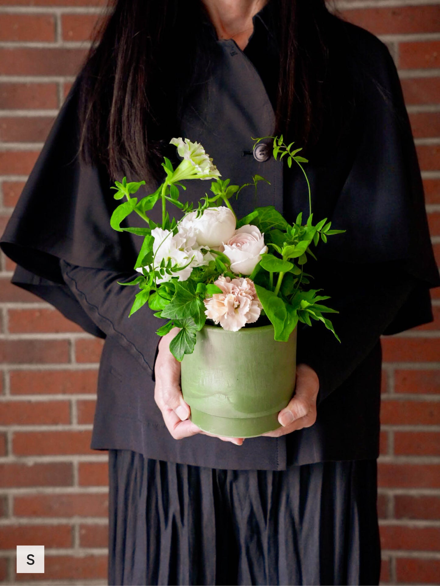 SAISON style アレンジメント calm（白グリーン系）