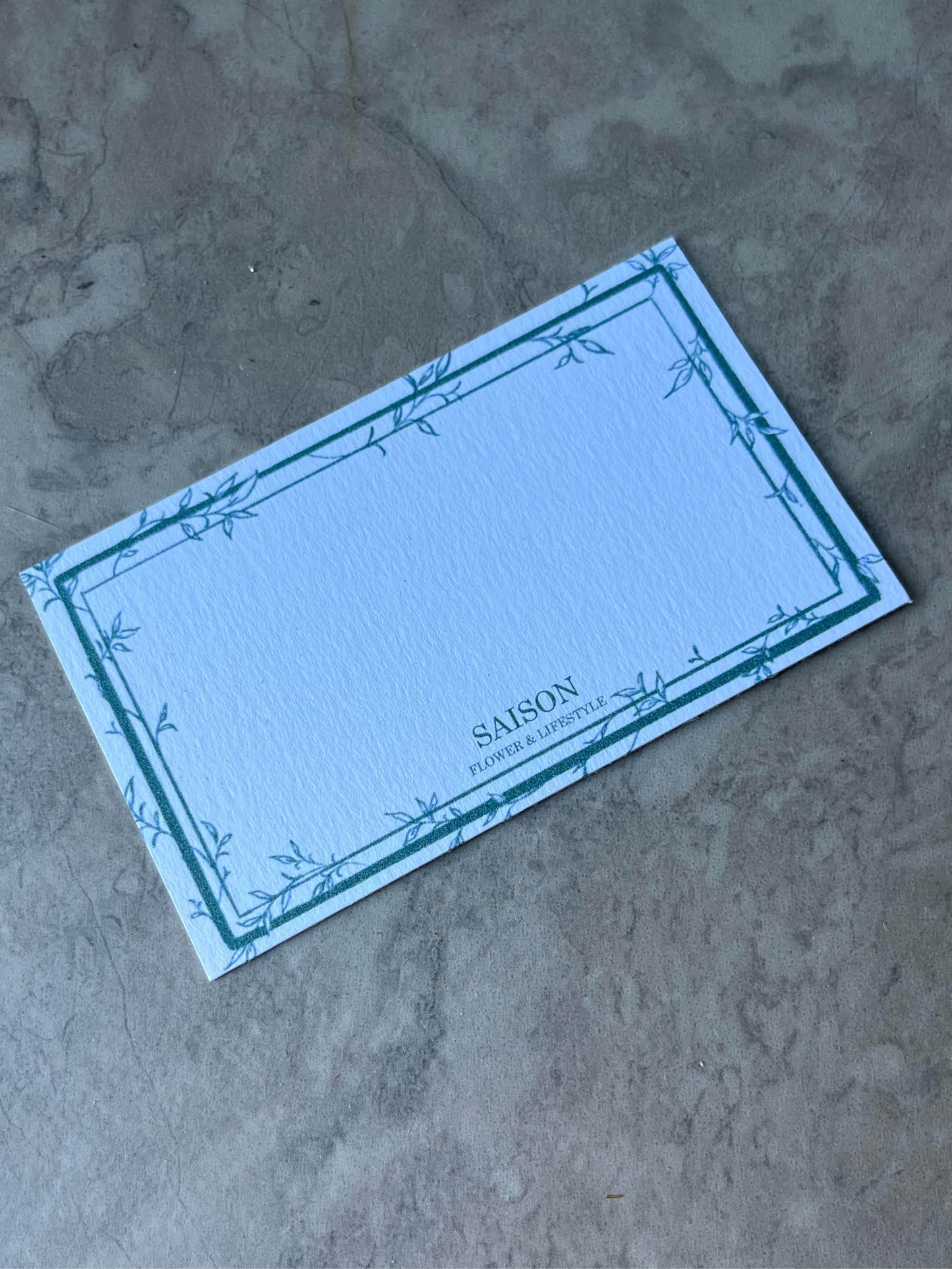 メッセージカード 無地（+¥150）